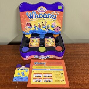 Cranium Whoonu Game in Tin Box 2005 - New In Open Box - Sealed Cards